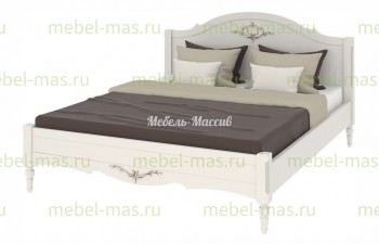 Кровать Амелия с резьбой